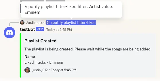 Vibify Playlist Generation